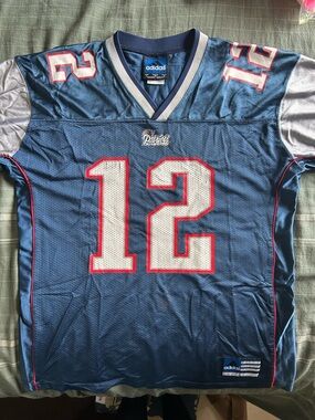 Used Adidas Patriots Brady Jersey